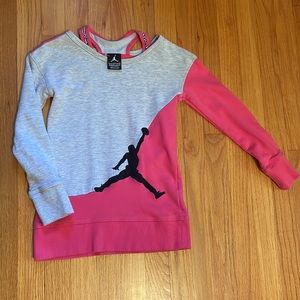 Jordan sweatshirt. Girls S. Excellent condition